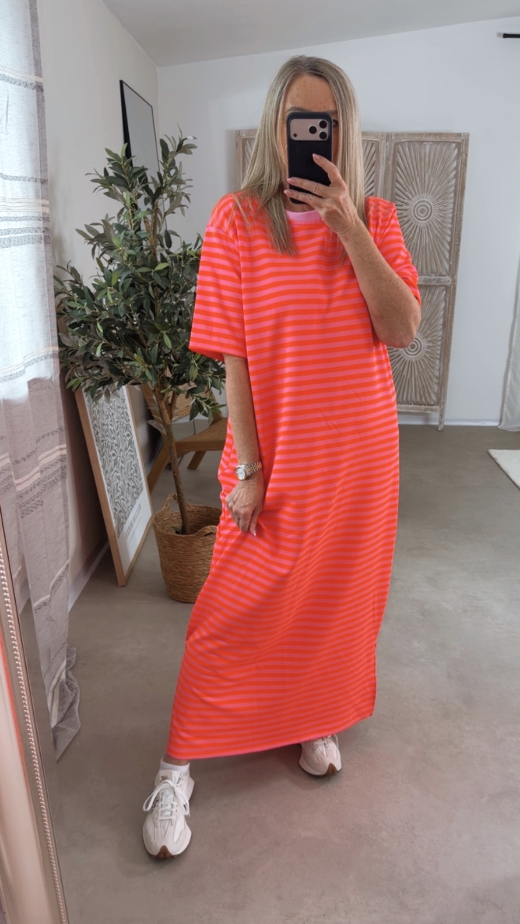 🤍 Sweaterkleid „Bianca Stripes“ – Made in Italy Gr 34-44