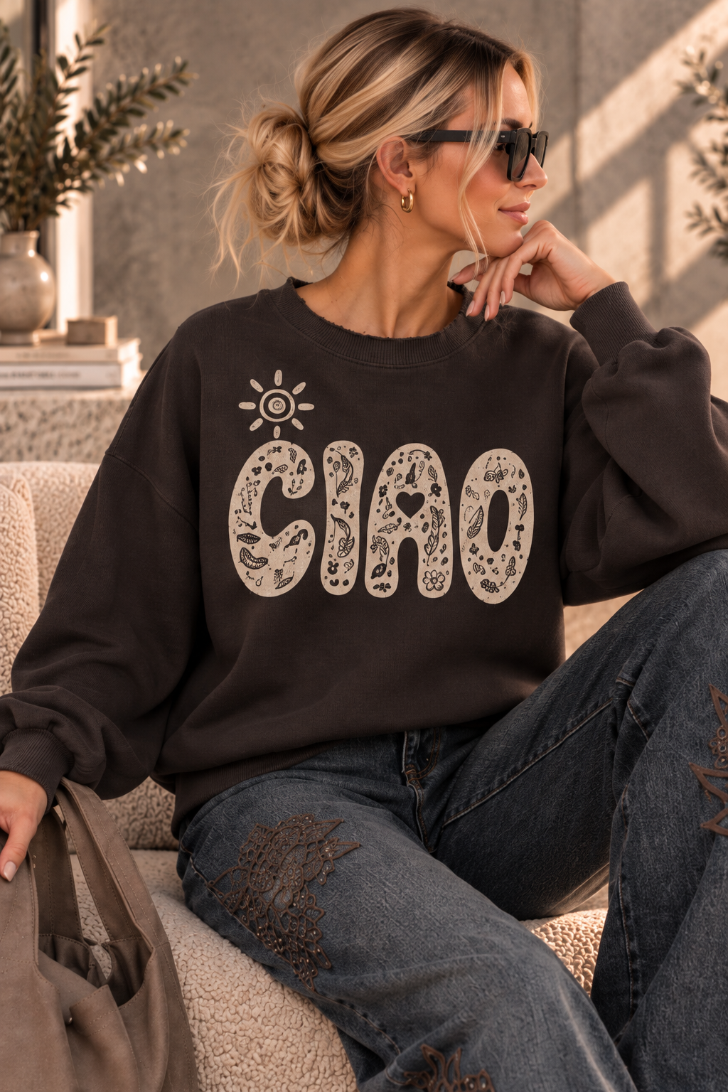 CIAO Statement Sweater I SW0126 I 34-42 I Made in Italy