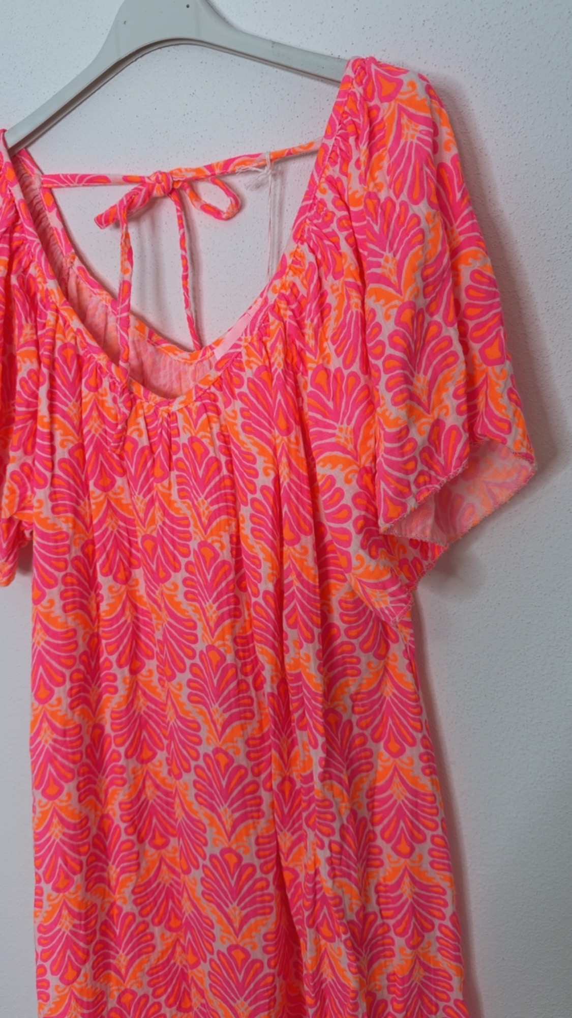 Kleid Favara Bloom Musselin Multicolor Made in Italy 34-40/42