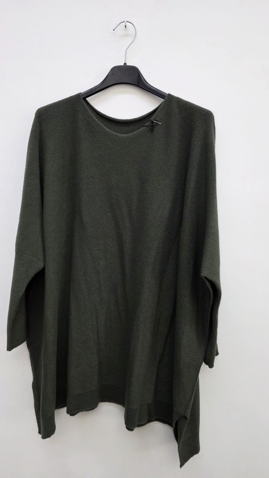 OVERSIZE KNIT SWEATER SIGRID Made in Italy 34-44/46 Strick Pullover