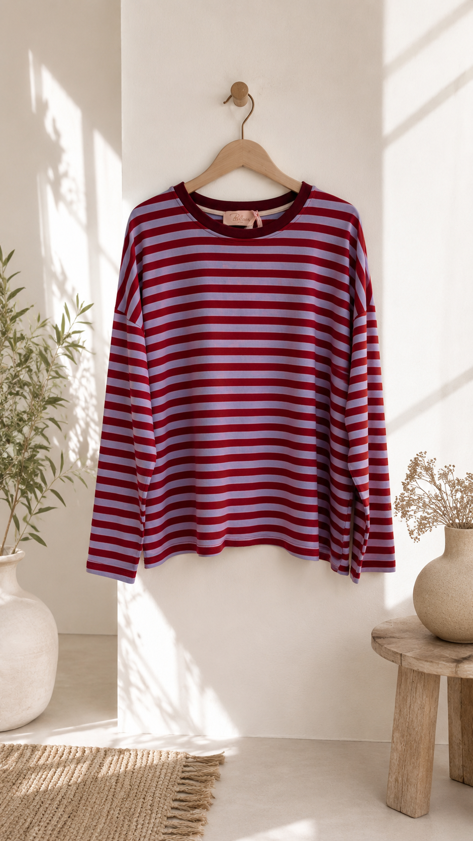 Shirt Langarm Ornella Stripes Made in Italy 34-42/44