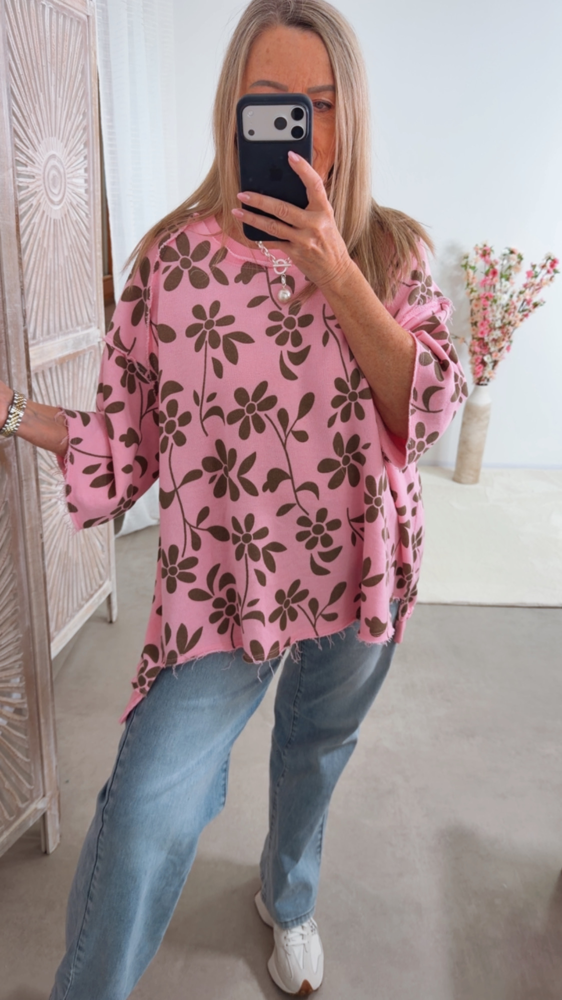 T-Shirt Sweater Ludovica Fiore Made in Italy 34-42/44