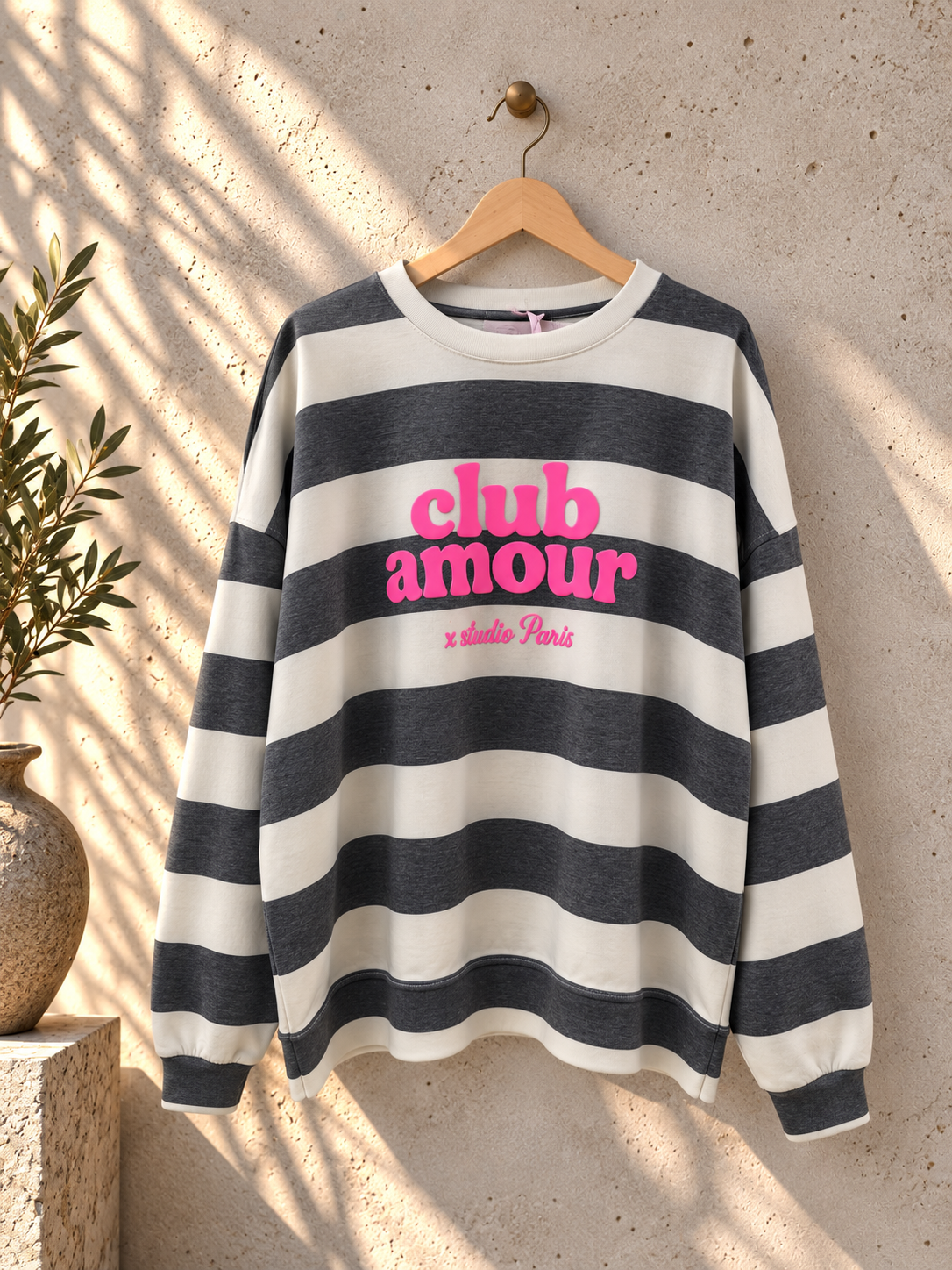 SW0118 Streifen-Sweater Paris I 34-42 I Made in Italy