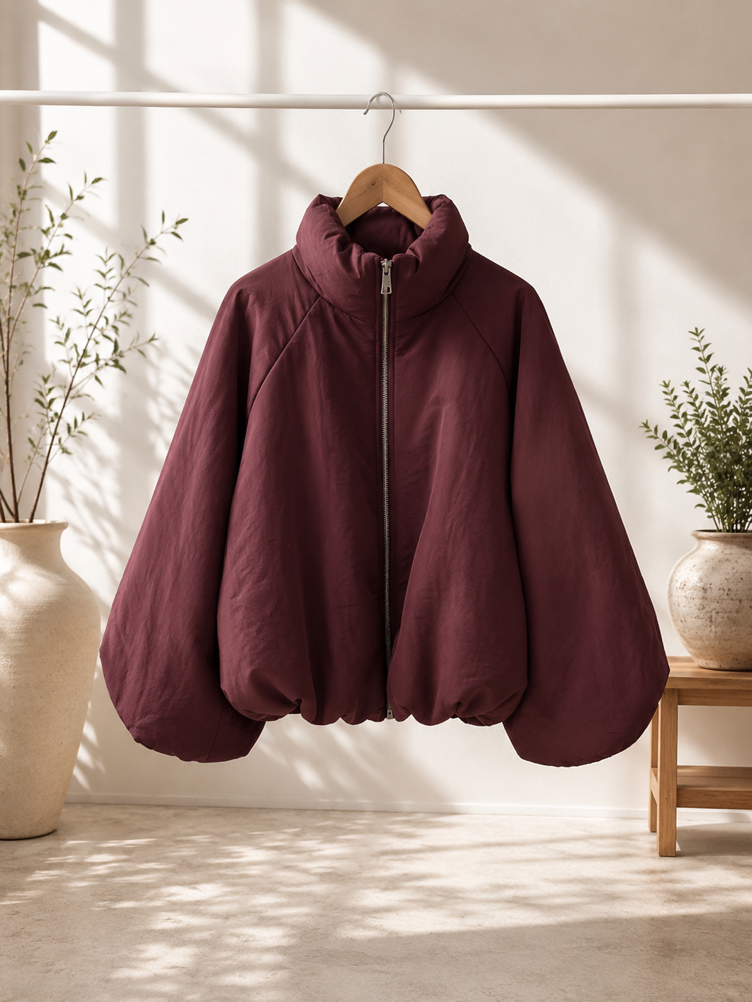 Jacke Puffy Monika – lässiger Allrounder für die Übergangszeit Made in Italy 34-40/42