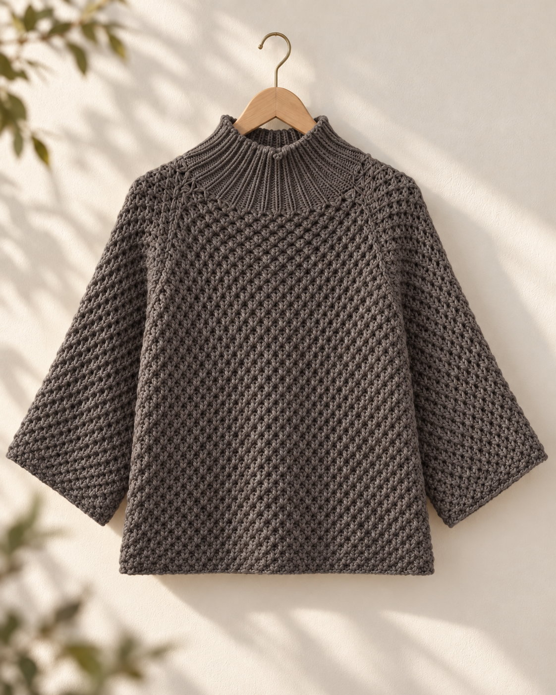 Strickpullover mit Stehkragen I SP0153 I 34-40/42 I Made in Italy