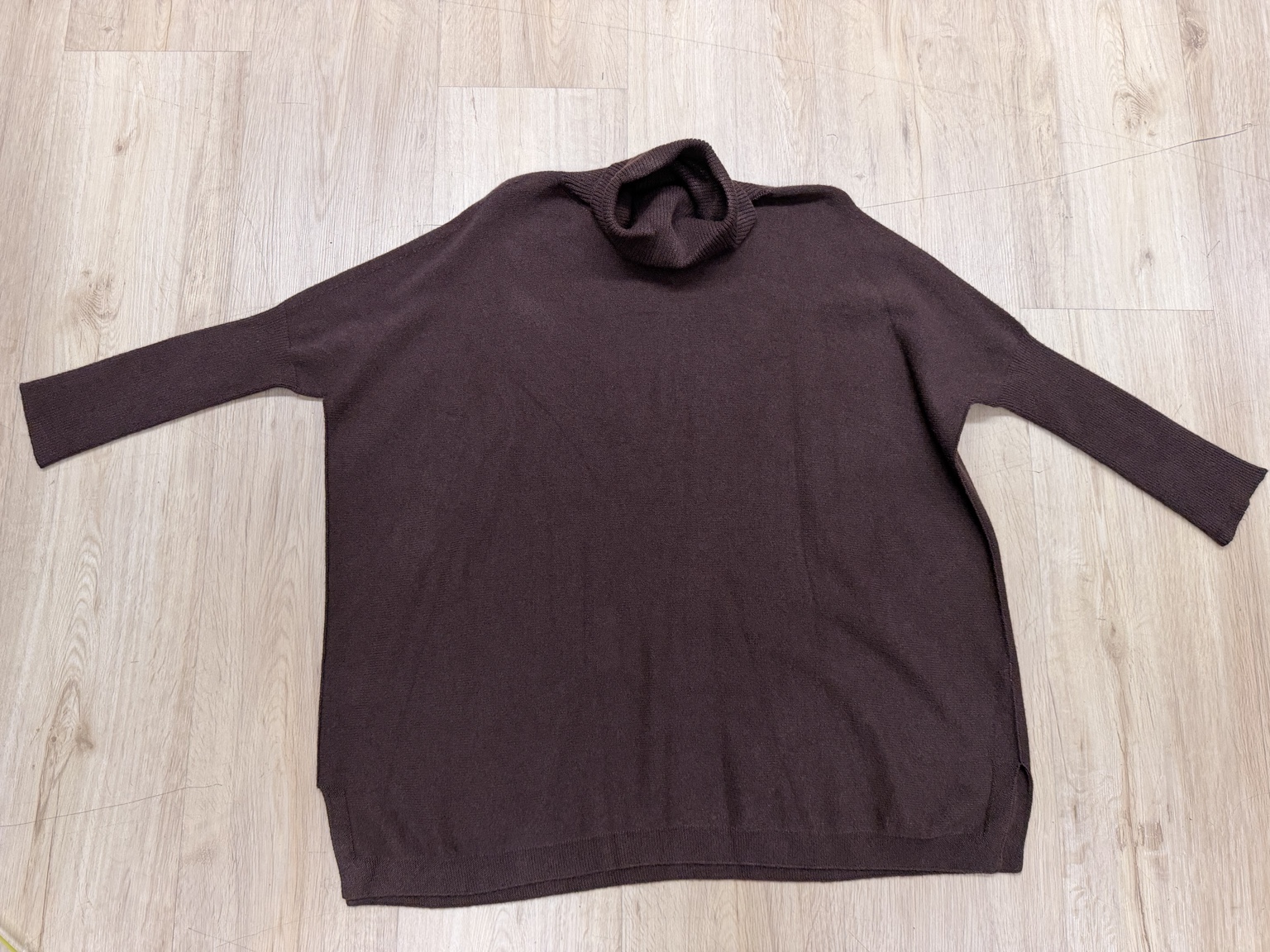 Oversize Rollkragen-Pullover Uni RP0164 I Made in Italy 34-44/46 Strick Pullover