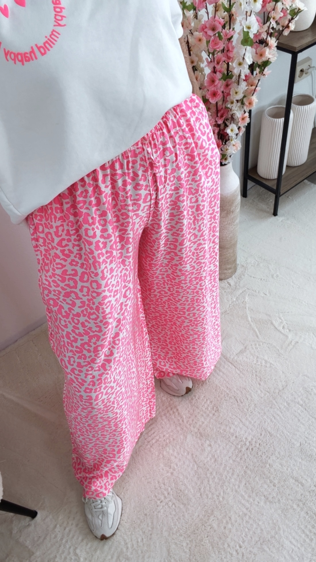 🐆🌸✨ Seidenhose Leo Aurellisa Made in Itlay