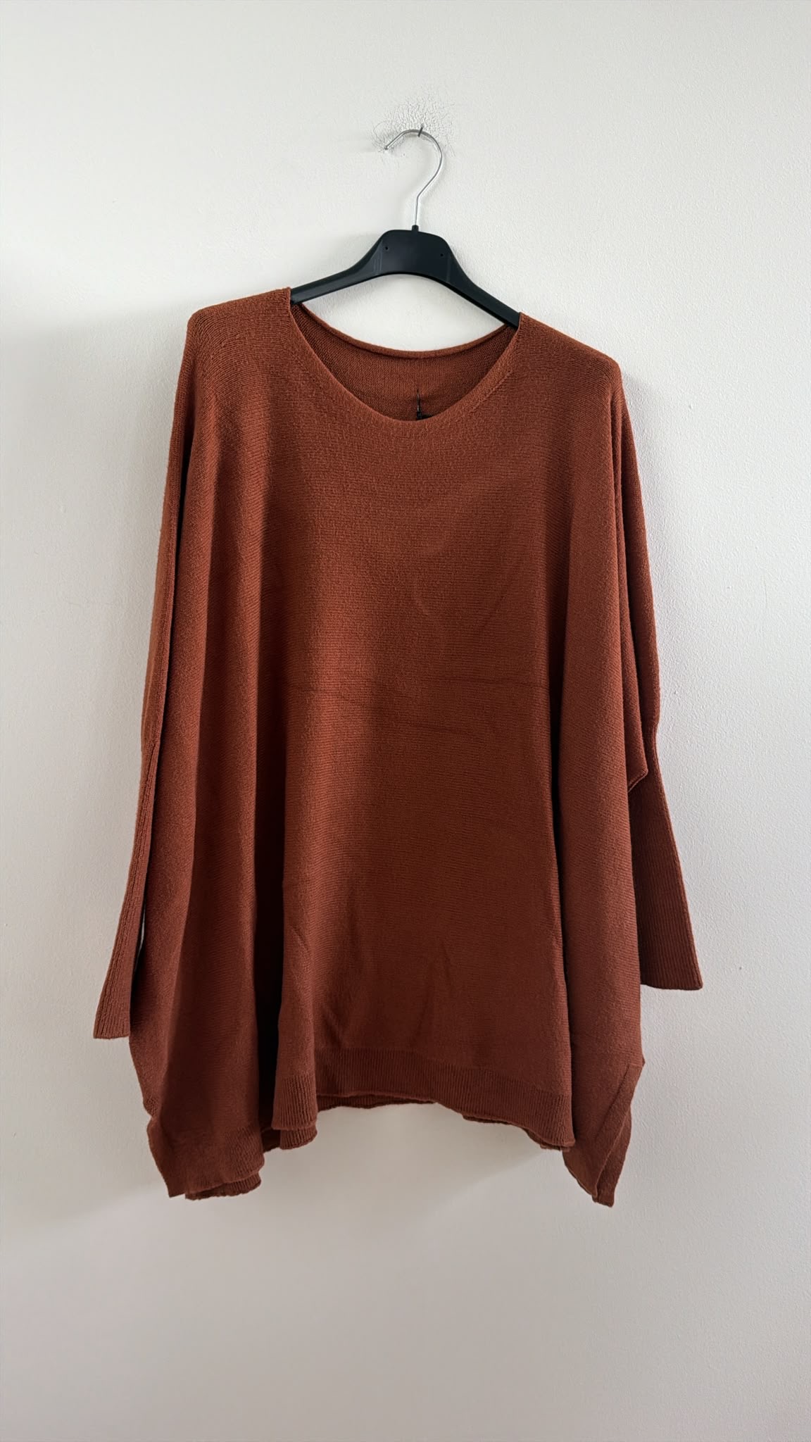 OVERSIZE KNIT SWEATER SIGRID Made in Italy 34-44/46 Strick Pullover
