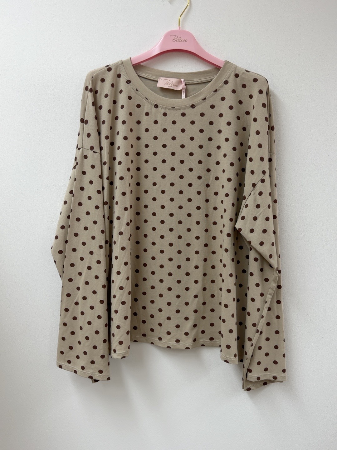 Longsleeve Dots I LS0146 I Made in Italy 34-42/44