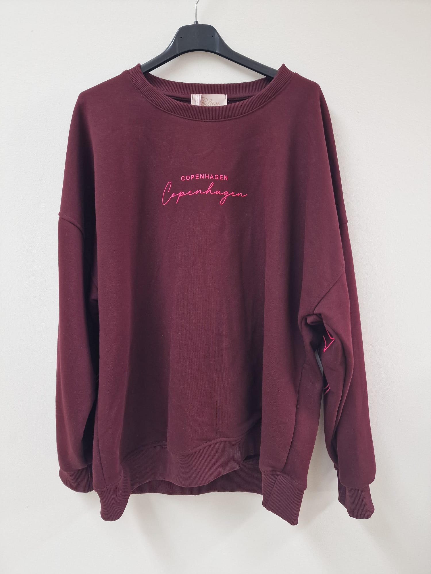 Sweatshirt Copenhagen I NO. SW0016 I lässiger Oversize-Look I Made in Italy 34-42/44