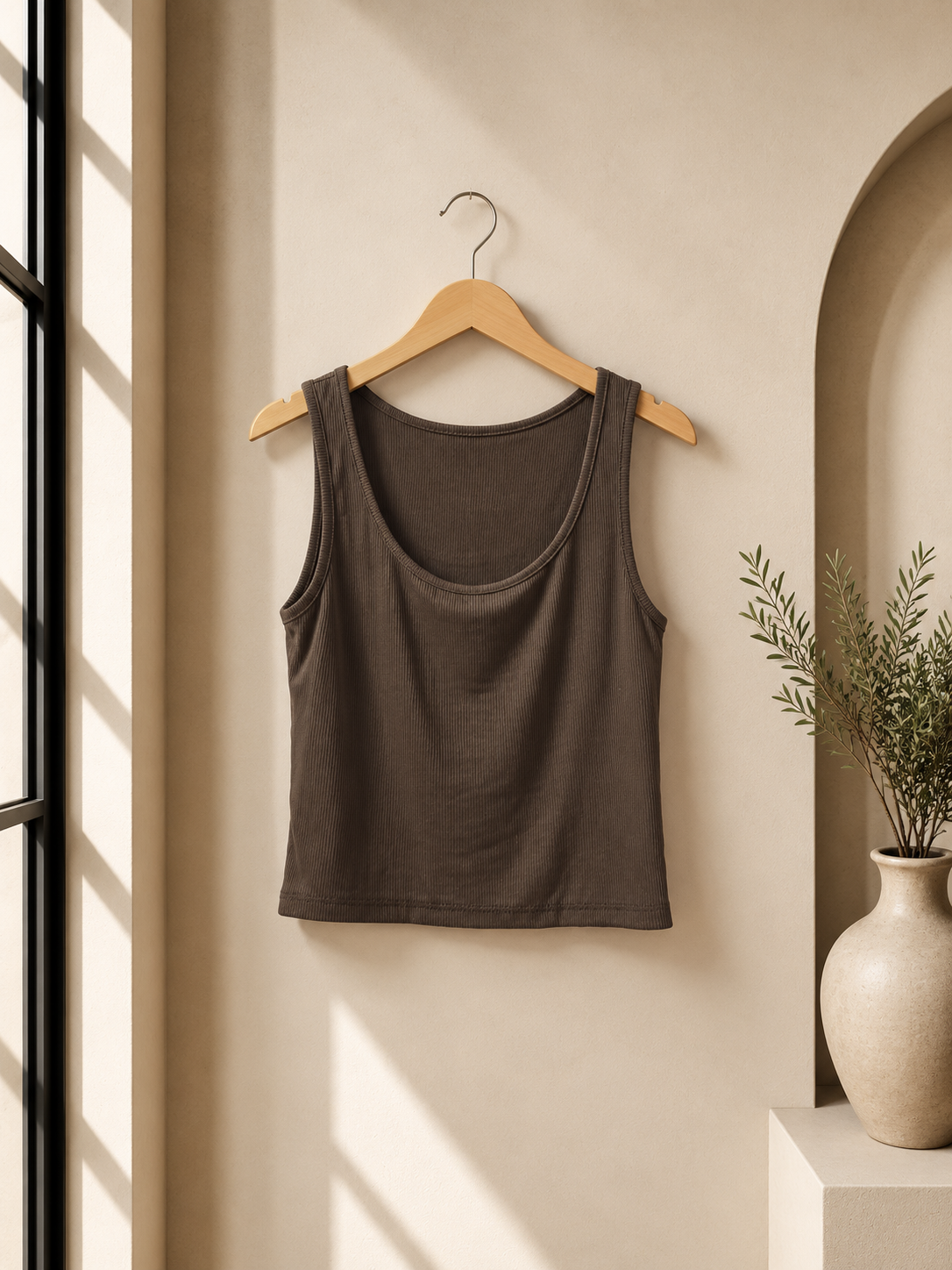Top Uni Basic aus Bambus I T0039 I Made in Itlay 34-40