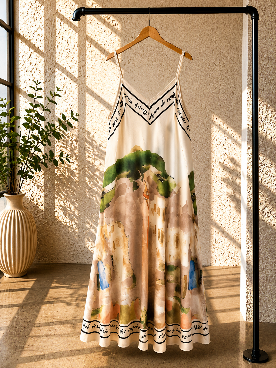 Kleid Lucca – Made in Italy – kurzes Sommerkleid mit mediterranem Flair – passend bis ca. Größe 42
