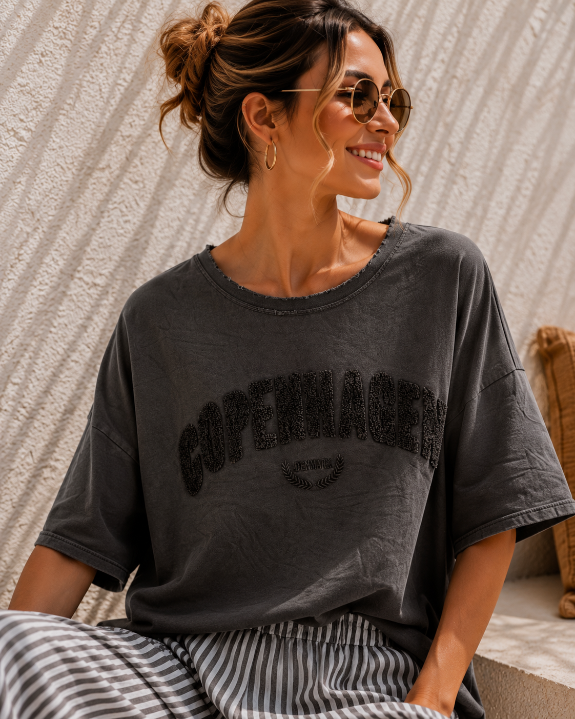 💖✨👚 T-Shirt-Sweater Elinara Copenhagen Made in Italy 34-42/44