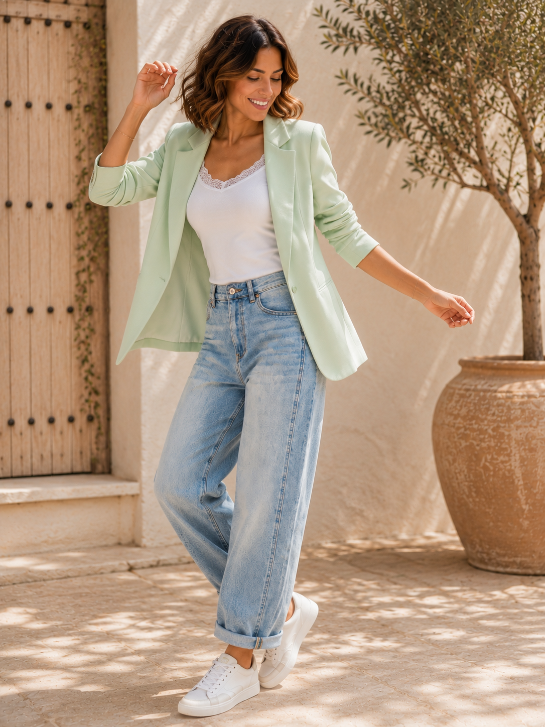 💖✨👚 Jersey-Blazer Zivana Made in Itlay 34-40/42