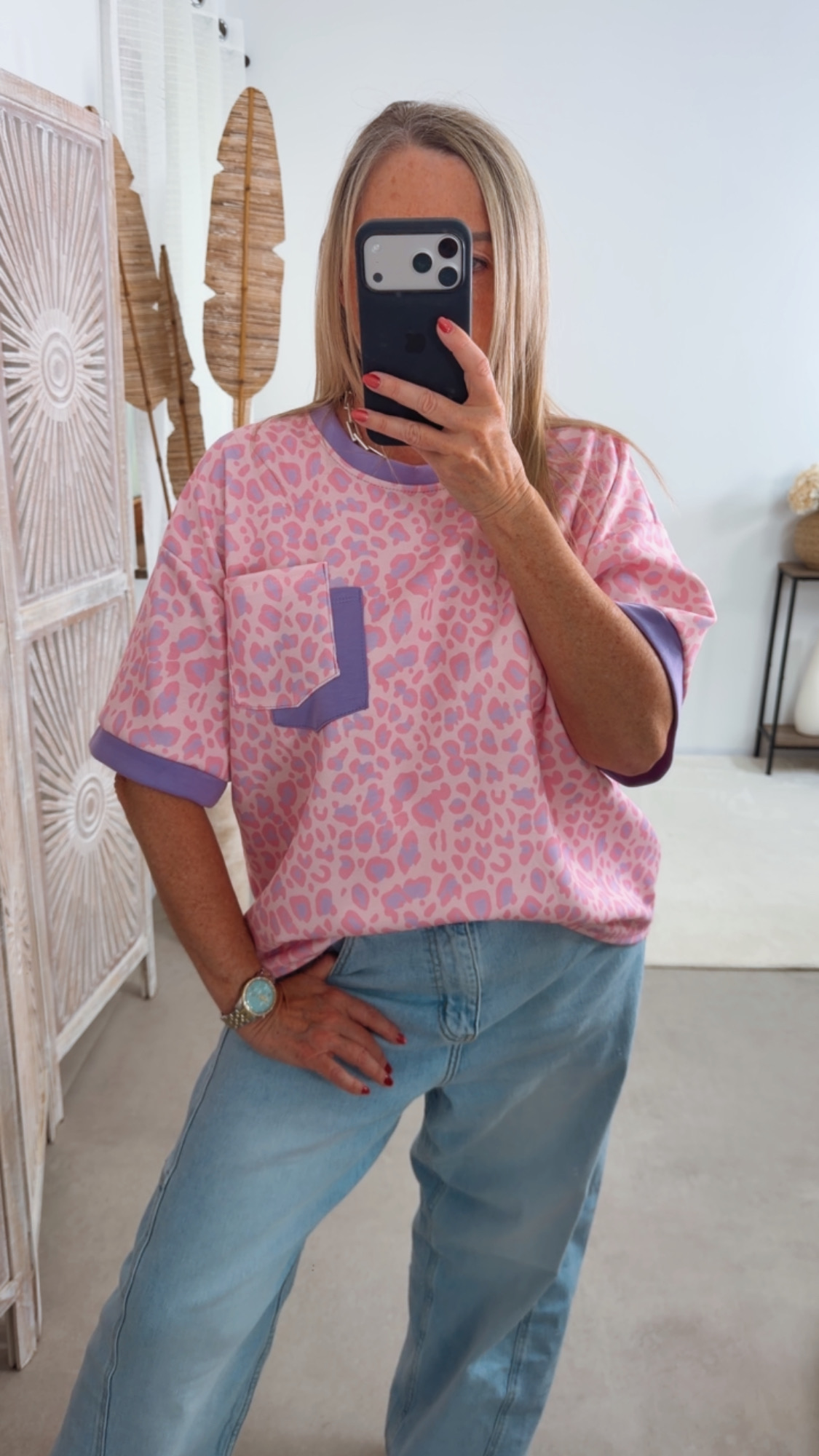 T-Shirt Marola Leo Butterstoff Made in Italy 34-42/44