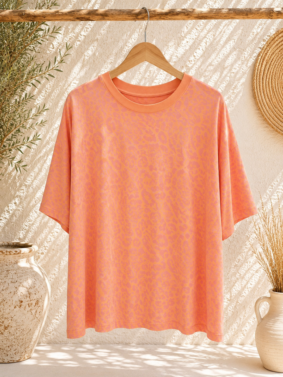 🐆💛✨ Leo-T-Shirt Zirevella Made in Italy Sommerschnapper – vom Umtausch ausgeschlossen