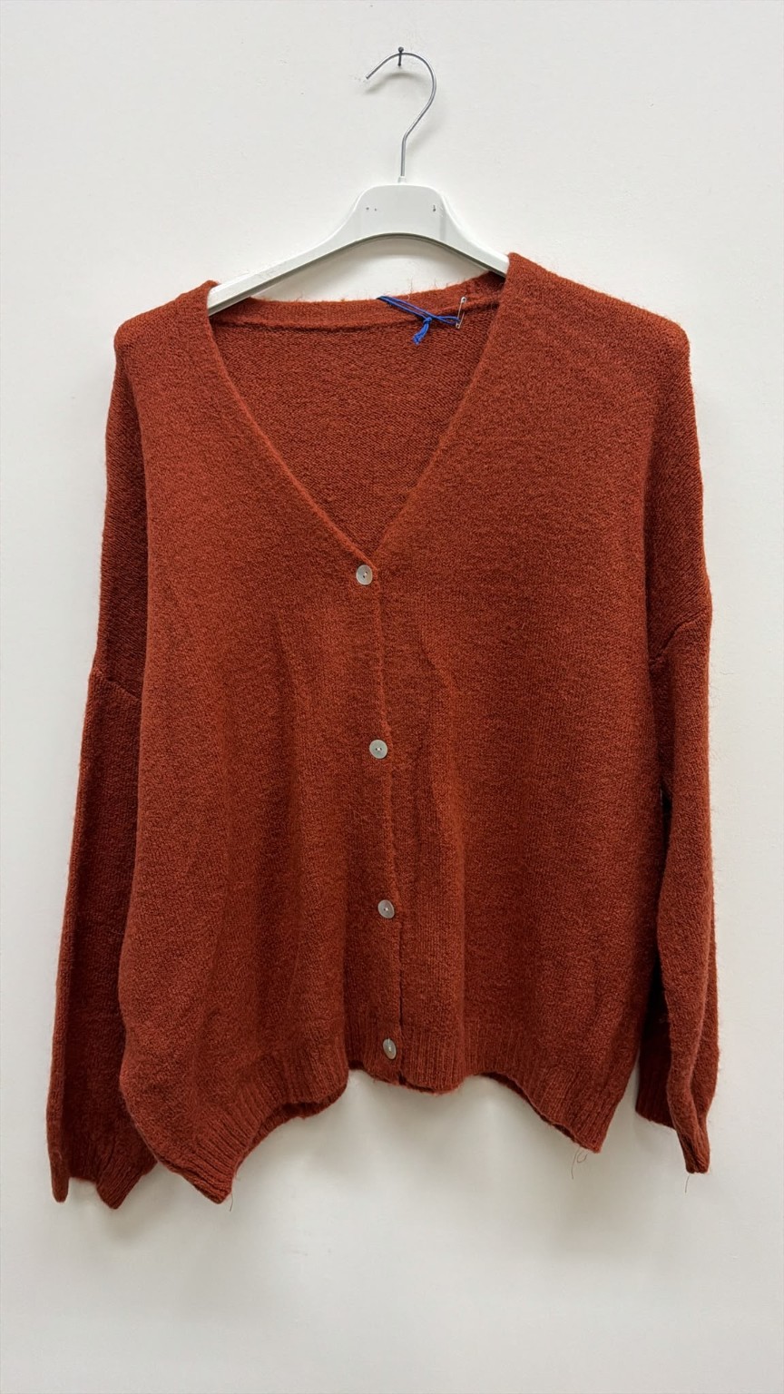 Agnetha – Oversize Alpaka Strickjacke | Made in Italya Cardigan  34-44