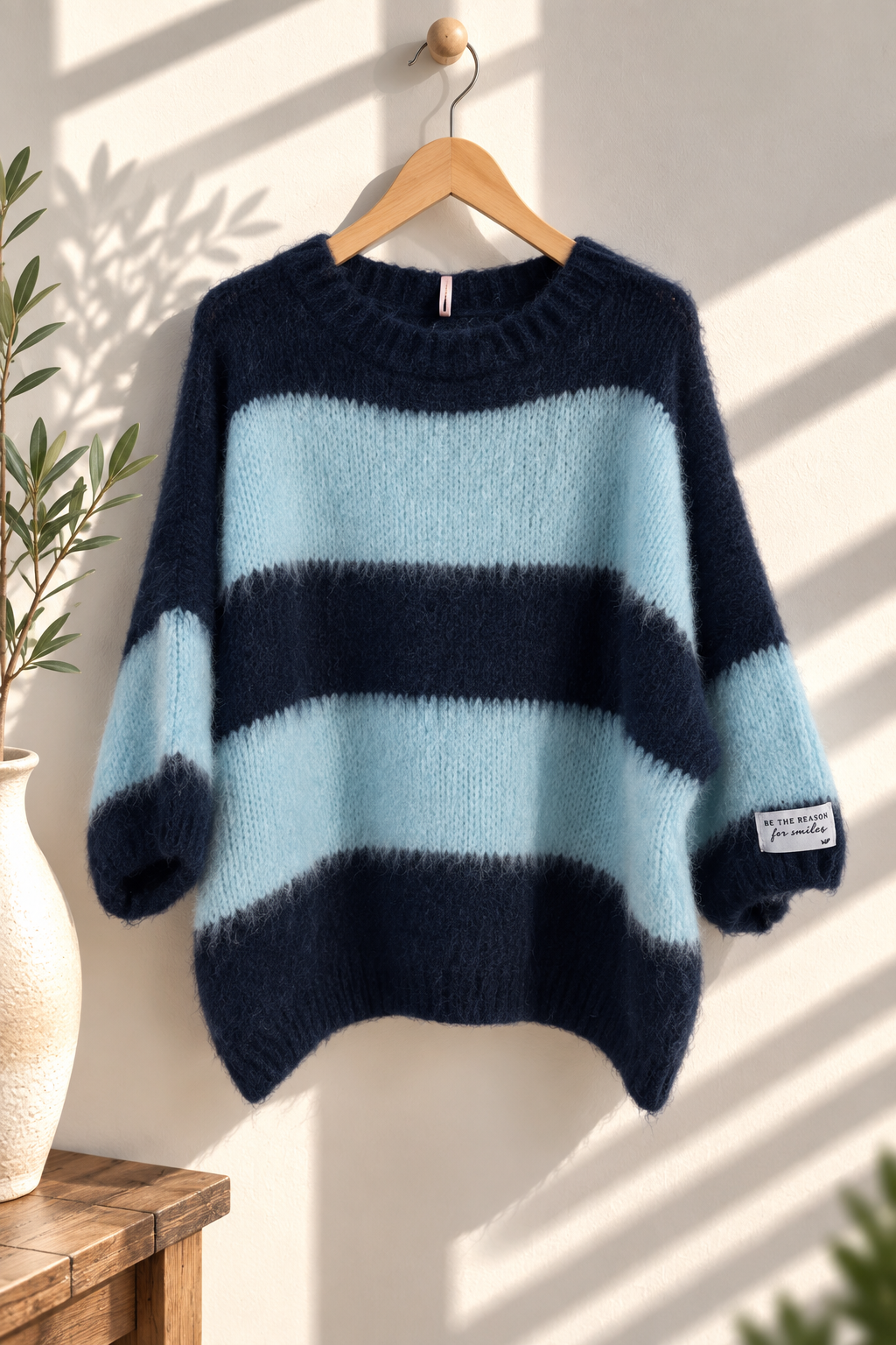 Kuschelpullover SP0082 – Made in Italy Gr. 34-42 Strick Pullover