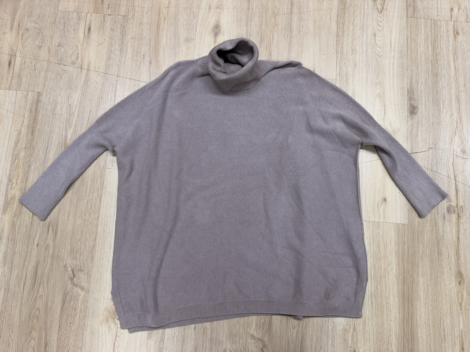 Oversize Rollkragen-Pullover Uni RP0164 I Made in Italy 34-44/46 Strick Pullover