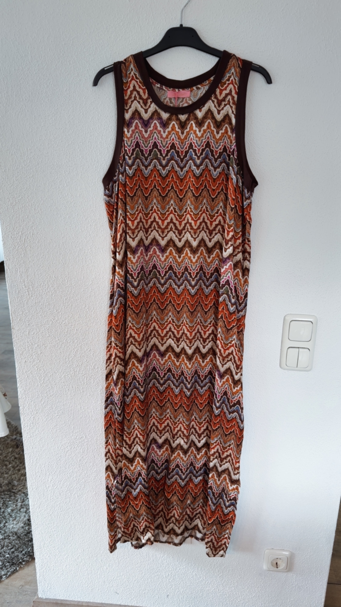 Satin-Kleid MARVA 🌴 Made in Italy Viskose Qualtiät Gr. 34-40/42  Kopie