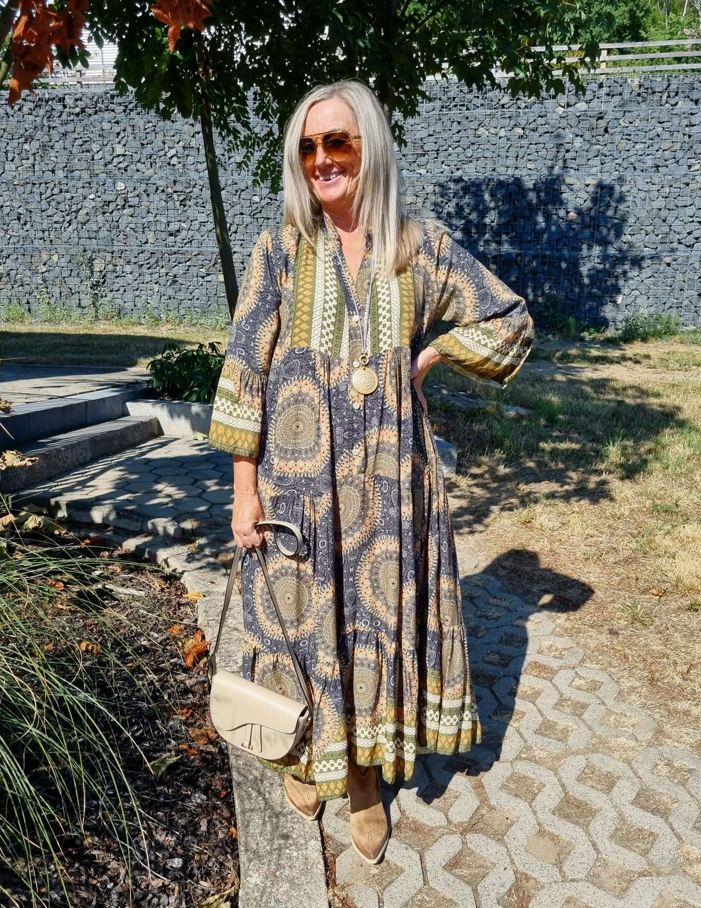 MAXI TUNIKA DRESS MICAELA BLACK KHAKI 34-42 Made in Italy langes Kleid Hängerchen Tunikakleid MAXI TUNIKA DRESS MICAELA BLACK KHAKI 34-42 Made in Italy langes Kleid Hängerchen Tunikakleid