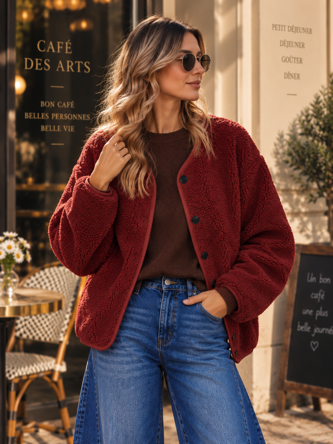Teddyjacke Uni – TJ0159 | Made in Italy | 34-40/42