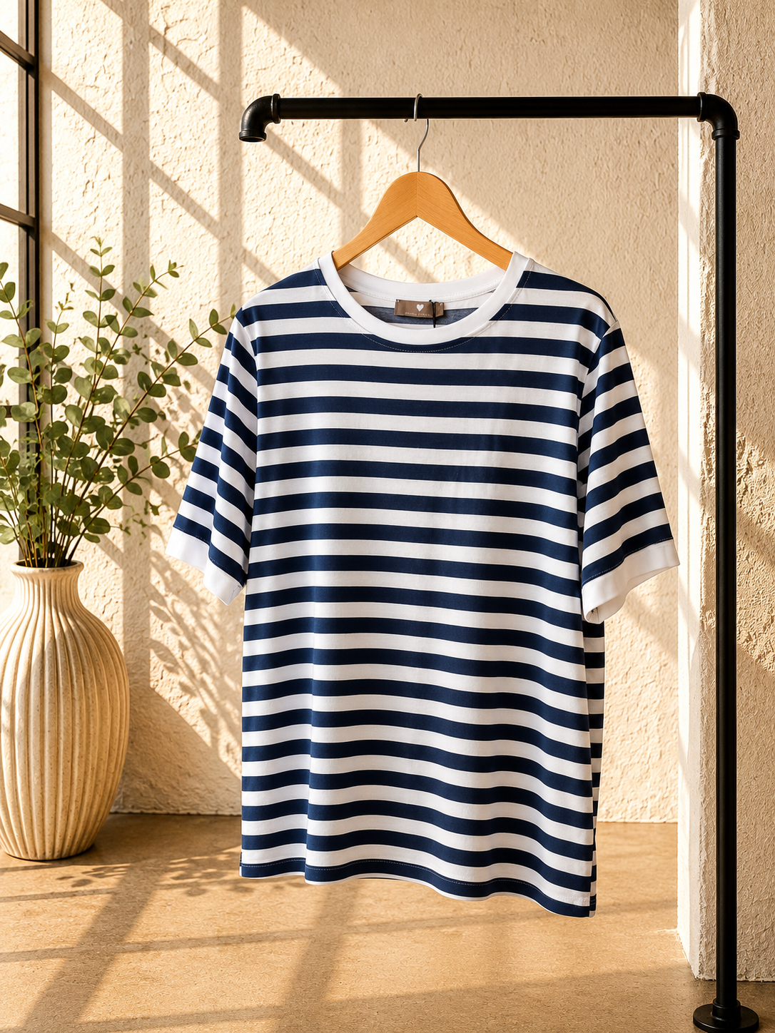 T-Shirt Yuna Blockstreifen Made in Italy 34-40/42
