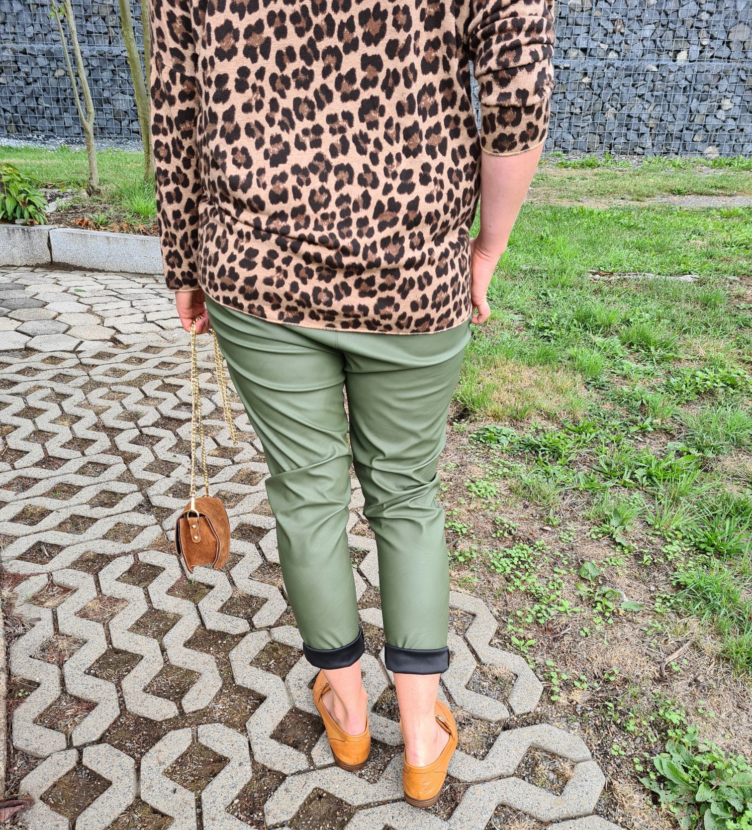 LIGHT KNIT LONGSLEEVE SHIRT MARIKA LEO CAMEL Basic Langarm Pullover Leopard Sweater Made in Italy 34-42 LIGHT KNIT LONGSLEEVE SHIRT MARIKA LEO CAMEL Basic Langarm Pullover Leopard Sweater Made in Italy 34-42