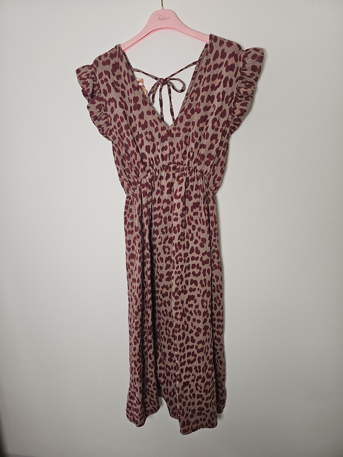 Kleid Arusha – Musselinkleid mit Boho-Charme  – Made in Italy |  tragbar bis Größe 42/44