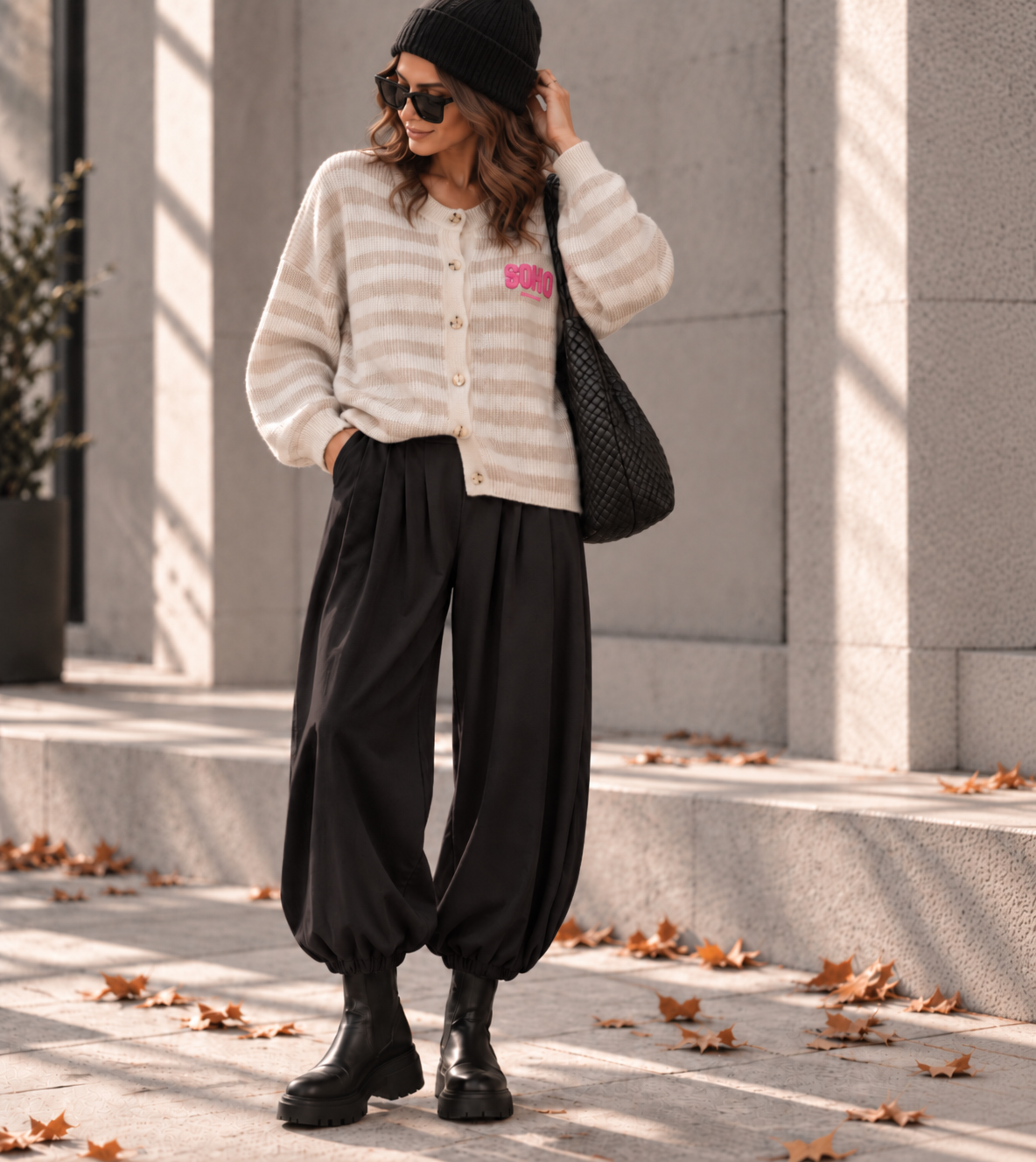 Strickjacke Yara - SOHO Stripes Made in Itlay 34-40/42 Cardigan