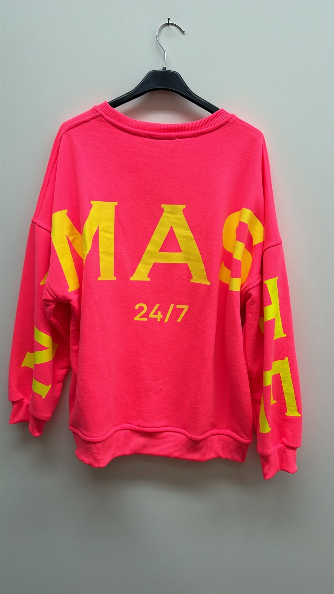 Sweatshirt „Namaste 24/7 Uni“ – Made in Italy | One Size bis ca. Gr. 42