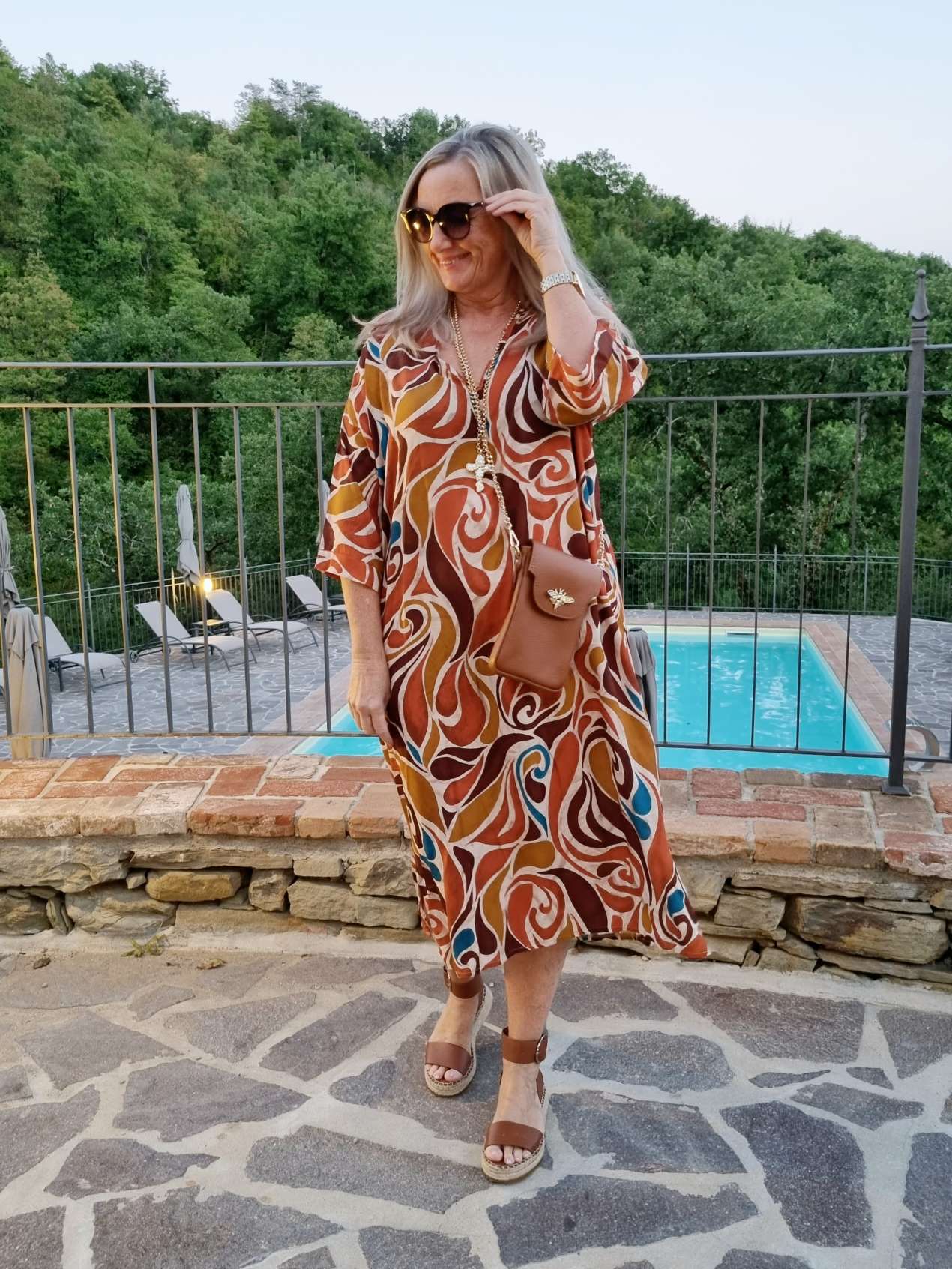 EDLES DRESS LEA ROST 34-42 Made in Italy Kleid EDLES DRESS LEA ROST 34-42 Made in Italy Kleid