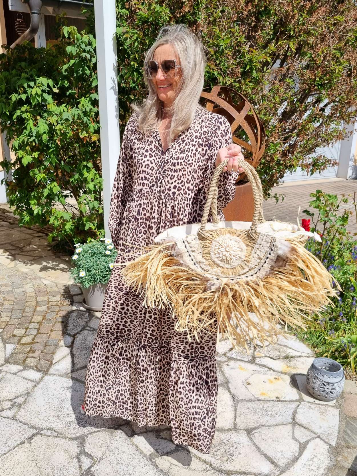 IBIZA BEACH BAG SUMMERLOVE Muscheln Details Strand Tasche Korb Federn Boho Bohemian IBIZA BEACH BAG SUMMERLOVE Muscheln Details Strand Tasche Korb Federn Boho Bohemian