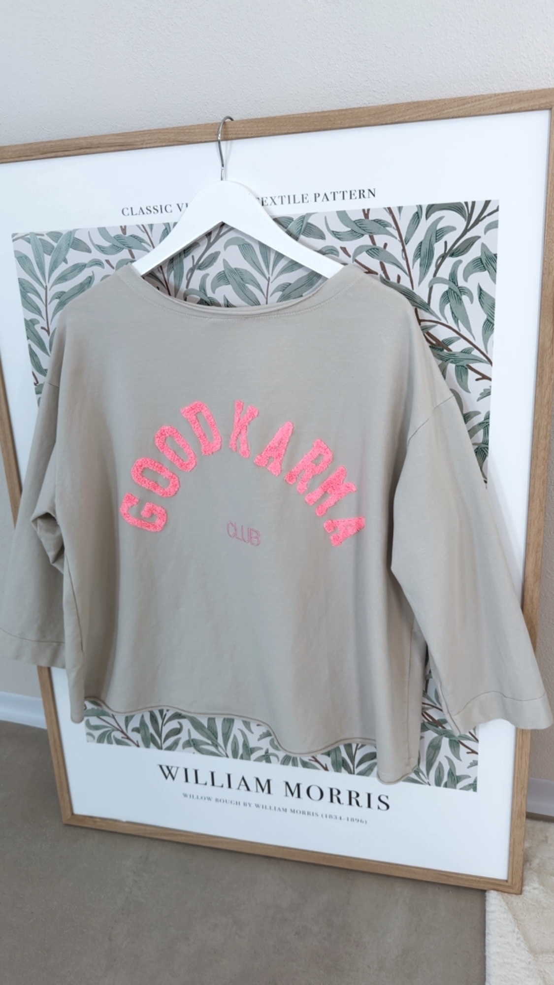 💖✨ Sweatshirt Calyssara Good Karma Made in Italy 34-42/44