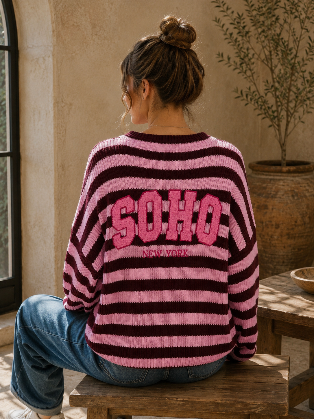 Strickjacke Yara - SOHO Stripes Made in Itlay 34-40/42 Cardigan