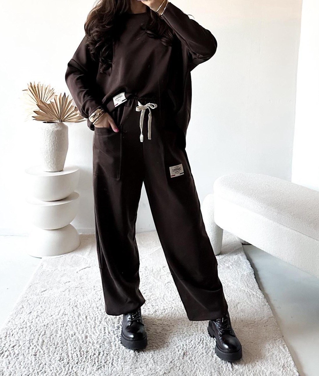 SOFTE JOGPANT CHAMONIX  34-44 Made in Italy