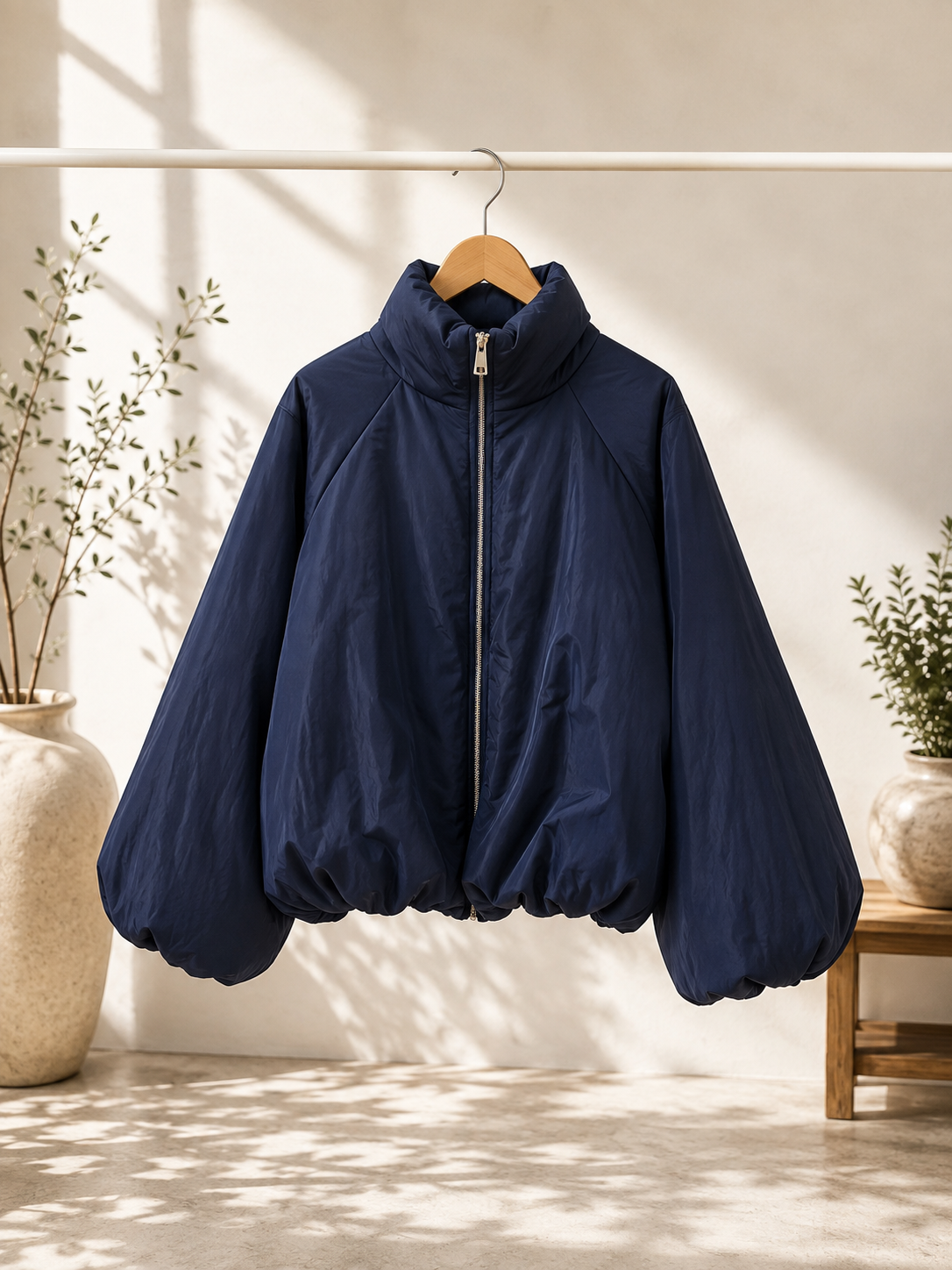 Jacke Puffy Monika – lässiger Allrounder für die Übergangszeit Made in Italy 34-40/42
