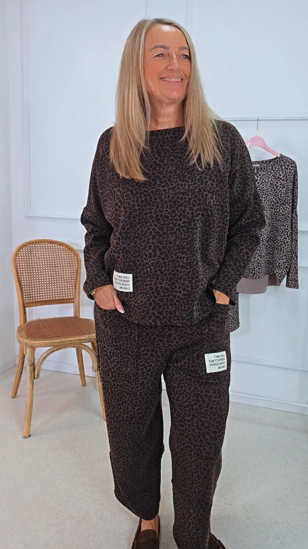 SWEATER LEO STYLE CHILLY 34-42 Made in Italy Cozy Pullover, Kurzer Schnitt