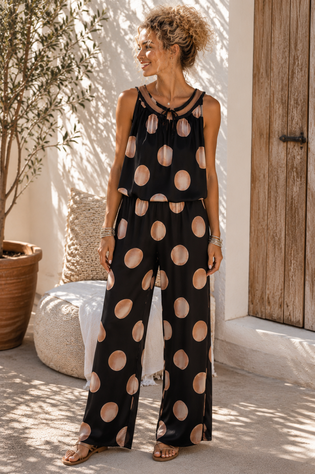 Premium-Set DOTS LOVER – Eleganz trifft auf Komfort 🤍  – Exklusiv Premium Collection Made in FRANCE  34-44 Sommerschnapper – vom Umtausch ausgeschlossen Kopie