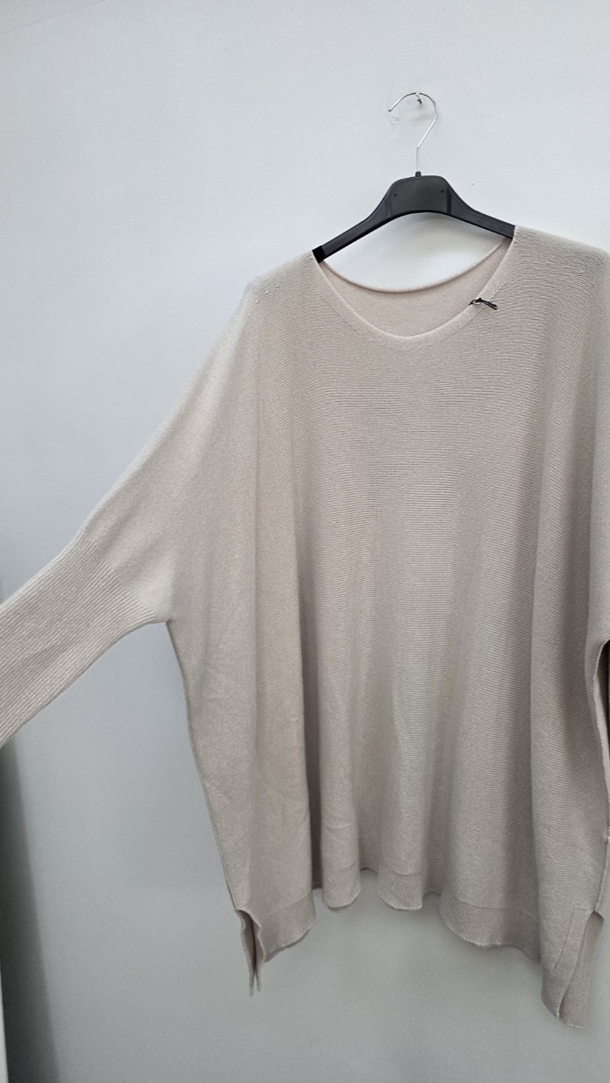 OVERSIZE KNIT SWEATER SIGRID Made in Italy 34-44/46 Strick Pullover