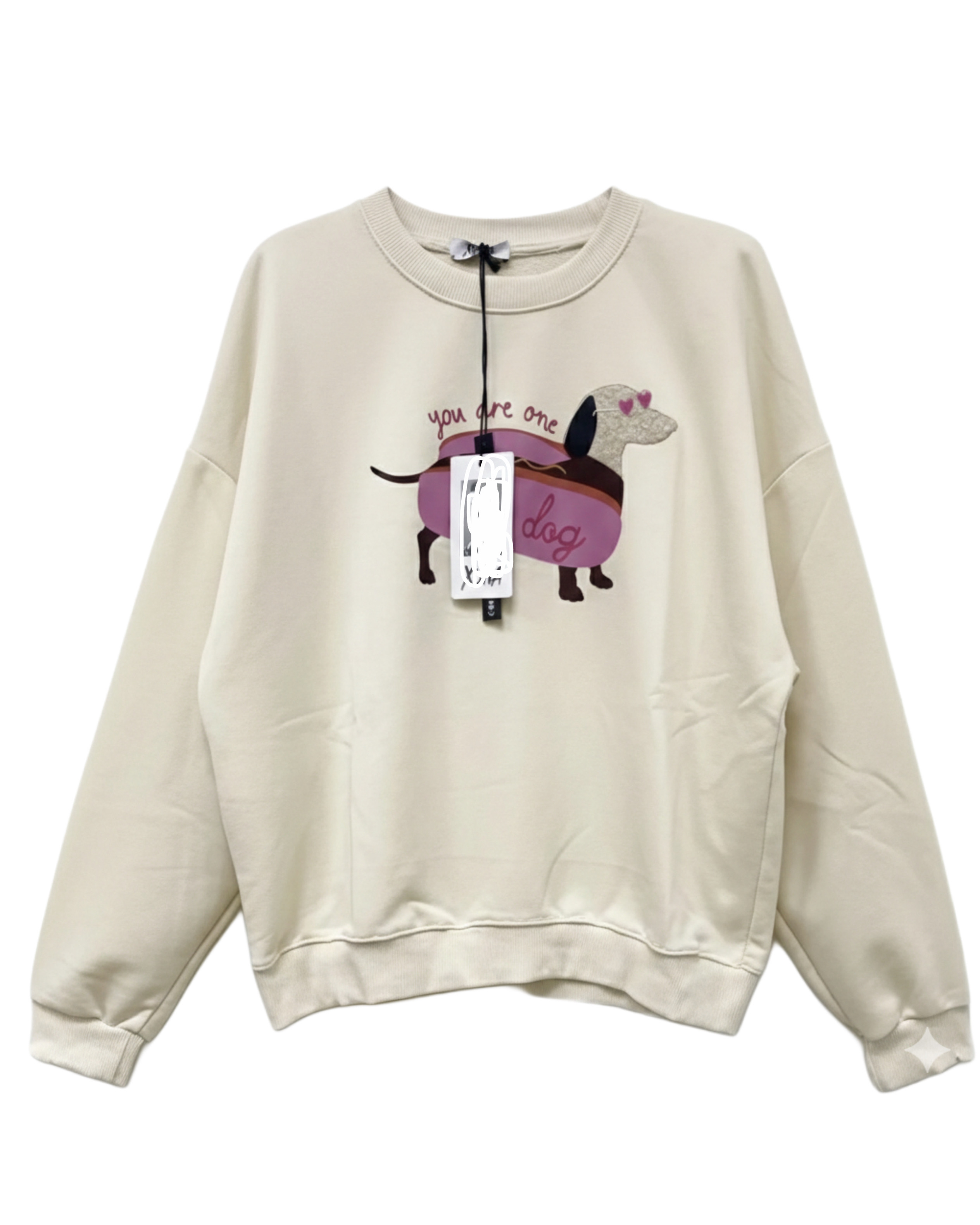 🐾 Sweatshirt „Dackel – HOT DOG Sweater 34-40/42