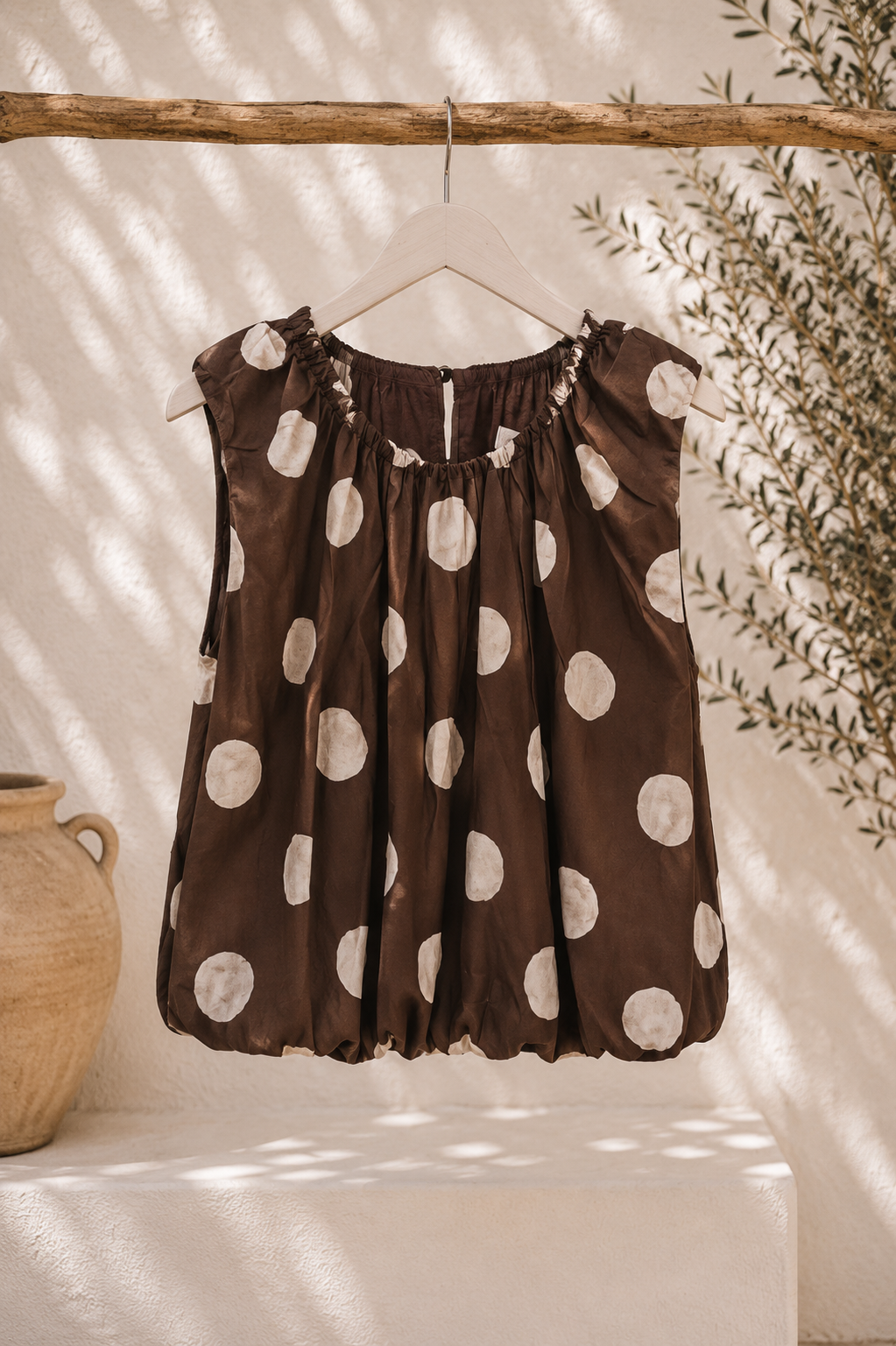 Bluse Mireia Dots Made in Italy 34-40/42