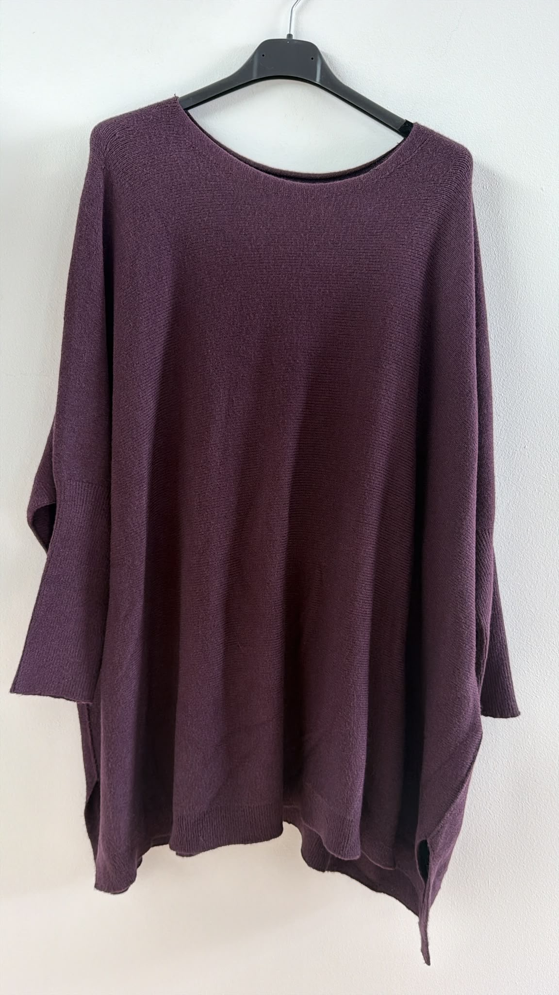 OVERSIZE KNIT SWEATER SIGRID Made in Italy 34-44/46 Strick Pullover