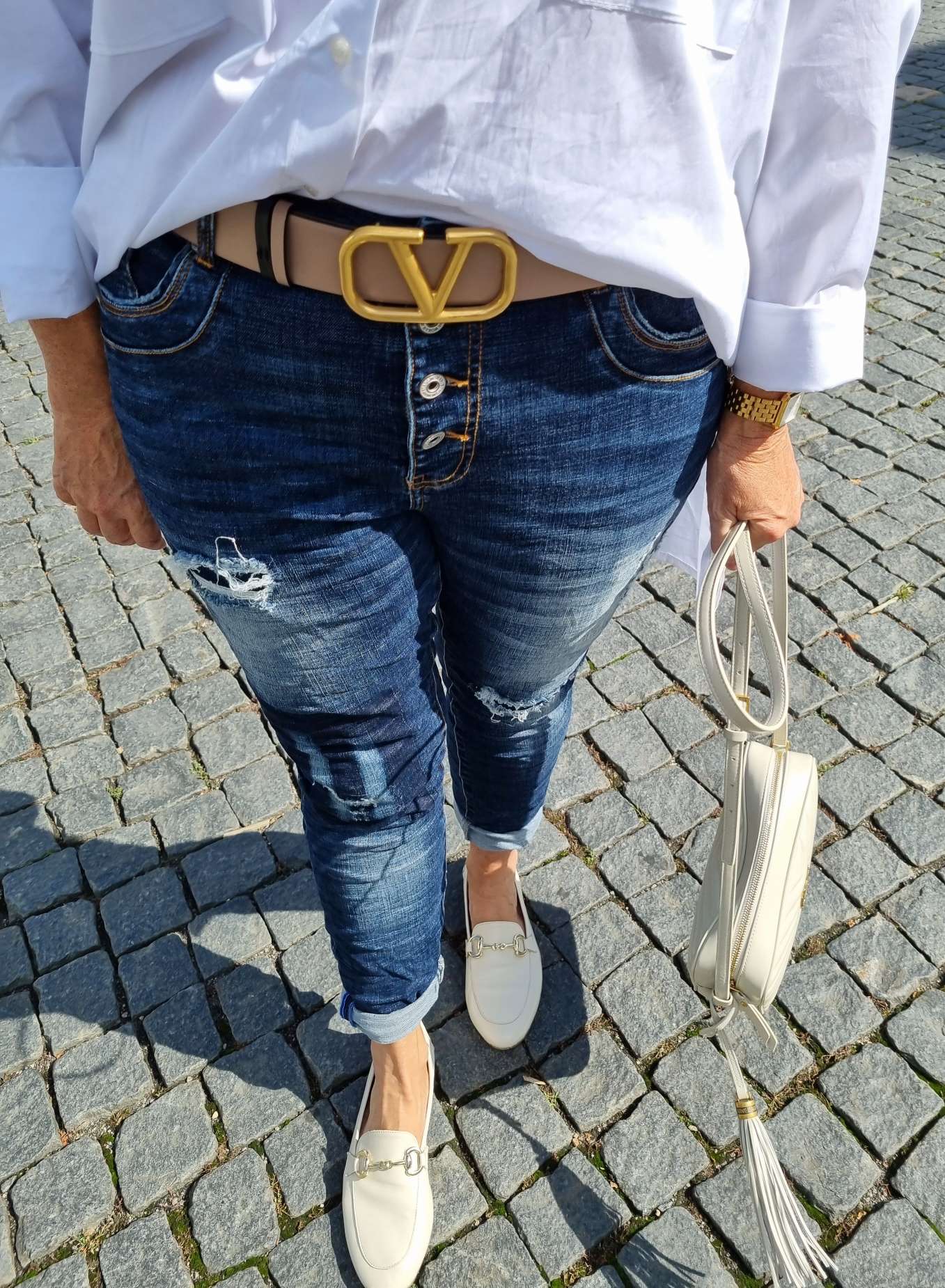 DESTROYED JEANS MARLIE - VARIANTENARTIKEL Basic Denim Hose Skinny Dark Blue Washed out Jogpant DESTROYED JEANS MARLIE - VARIANTENARTIKEL Basic Denim Hose Skinny Dark Blue Washed out Jogpant