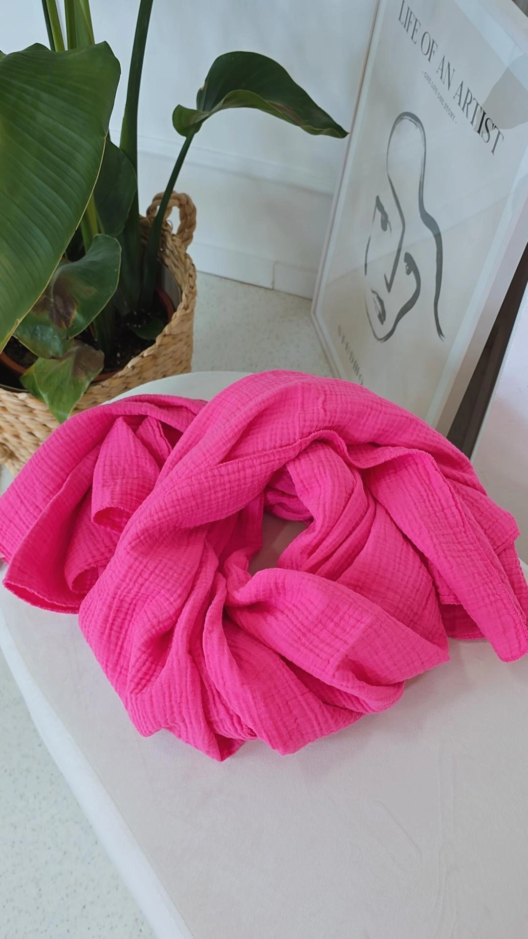SCHAL SCARF BARBARA UNI PAREO Made in Italy 