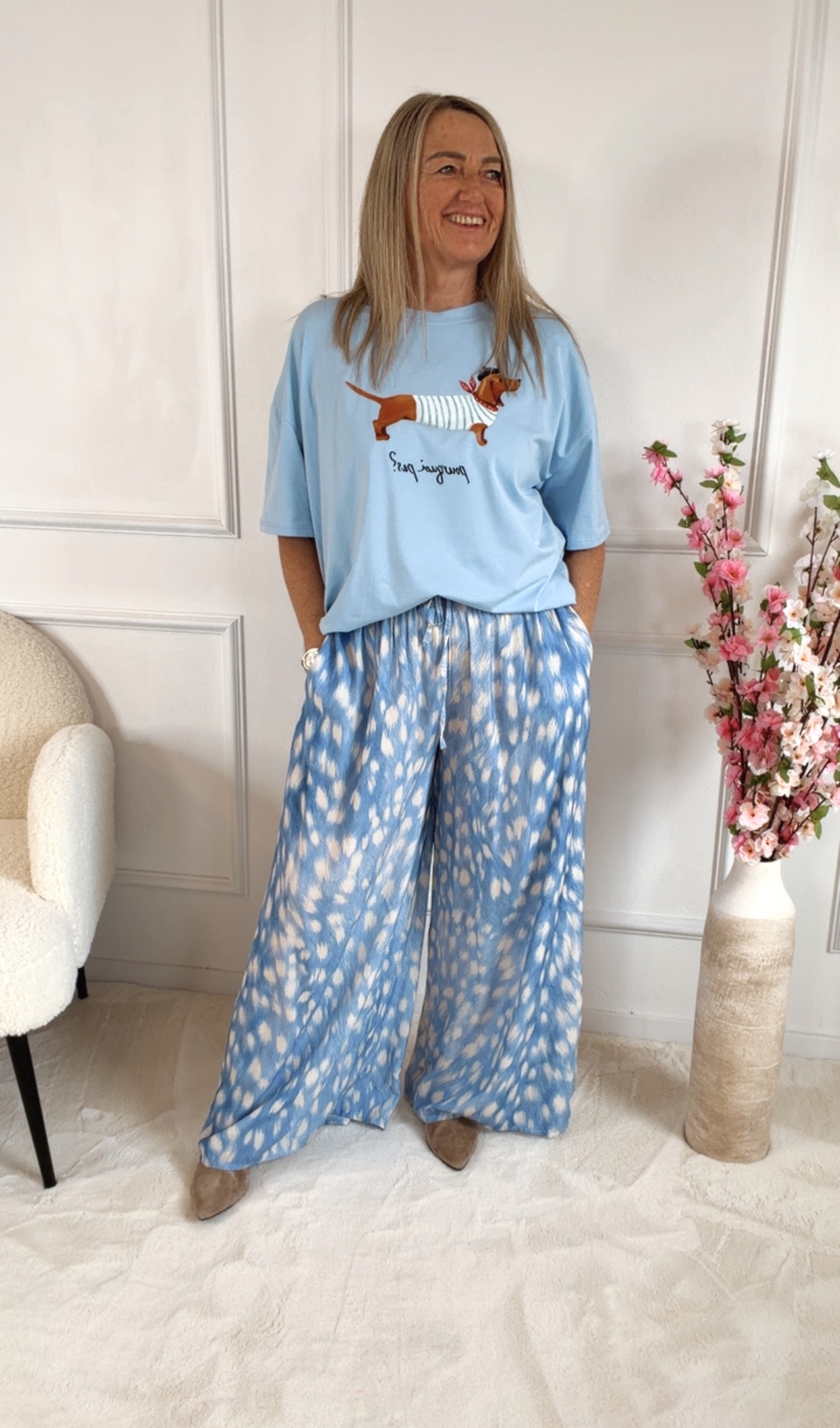 🐾 T-Shirt DACKEL ELIOT VOKUHILA Made in Italy 34-44