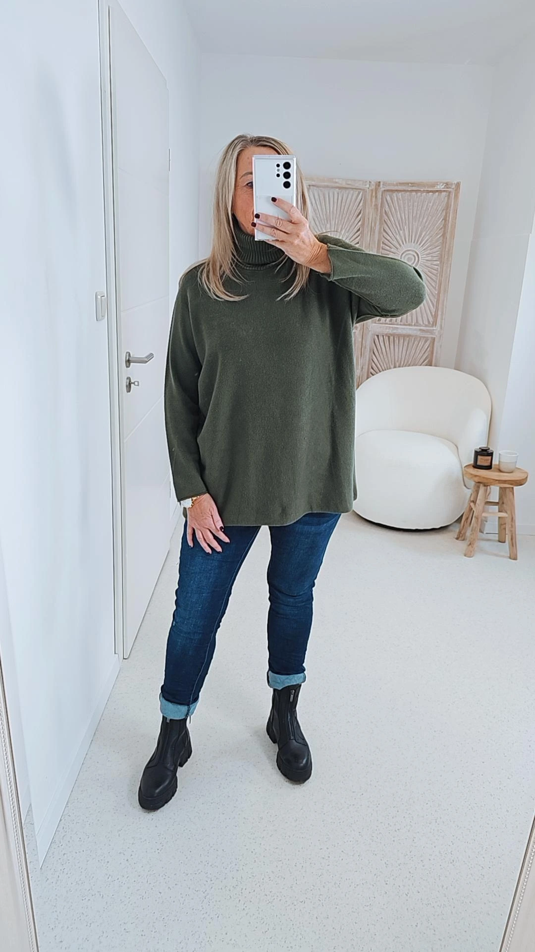 LIGHT KNIT ROLLKRAGEN ROSI Made in Italy 34 - 42 Pullover Turtleneck Sweater LIGHT KNIT ROLLKRAGEN ROSI Made in Italy 34 - 42 Pullover Turtleneck Sweater