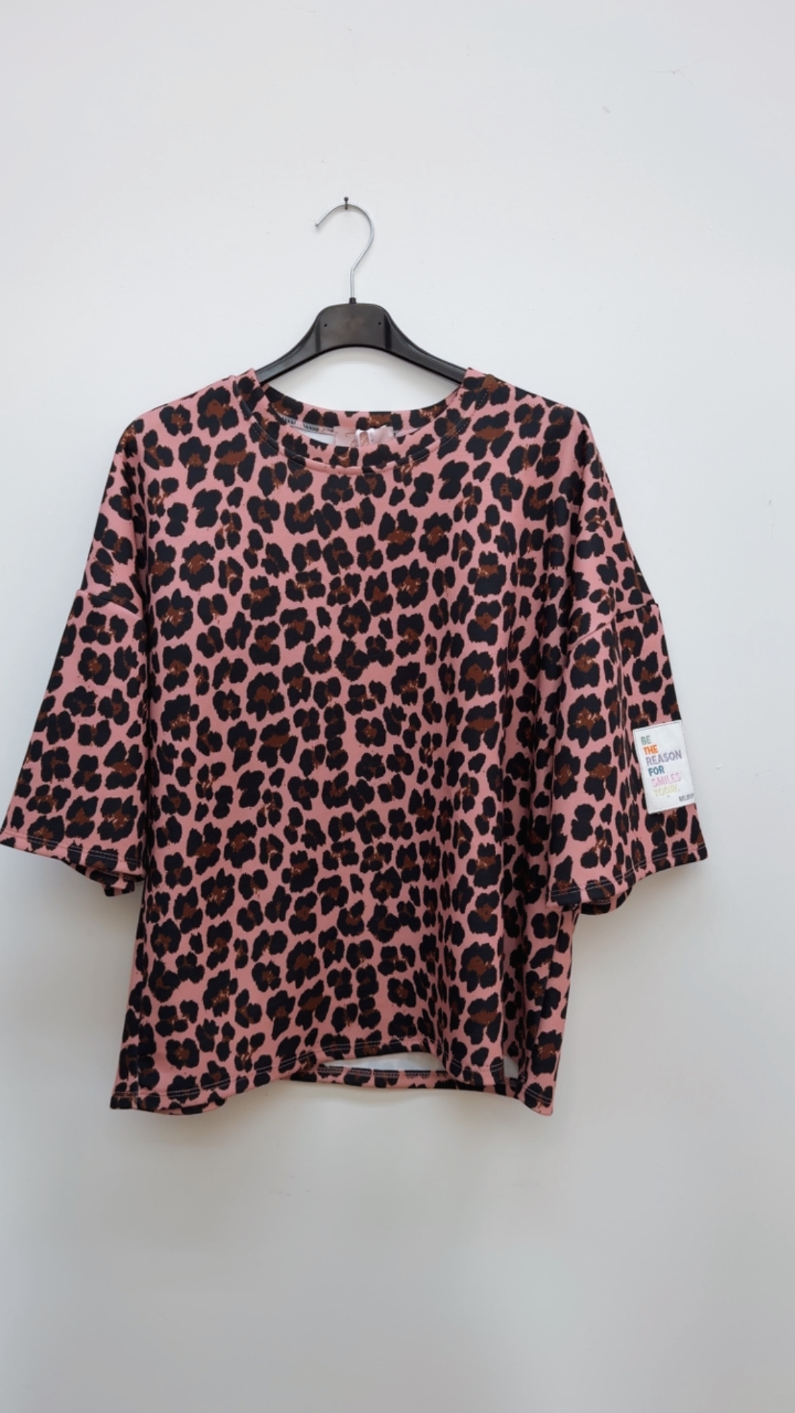 Buttersoft-Shirt „CLARA“ Made in Italy passt bis Gr. 44 Leo