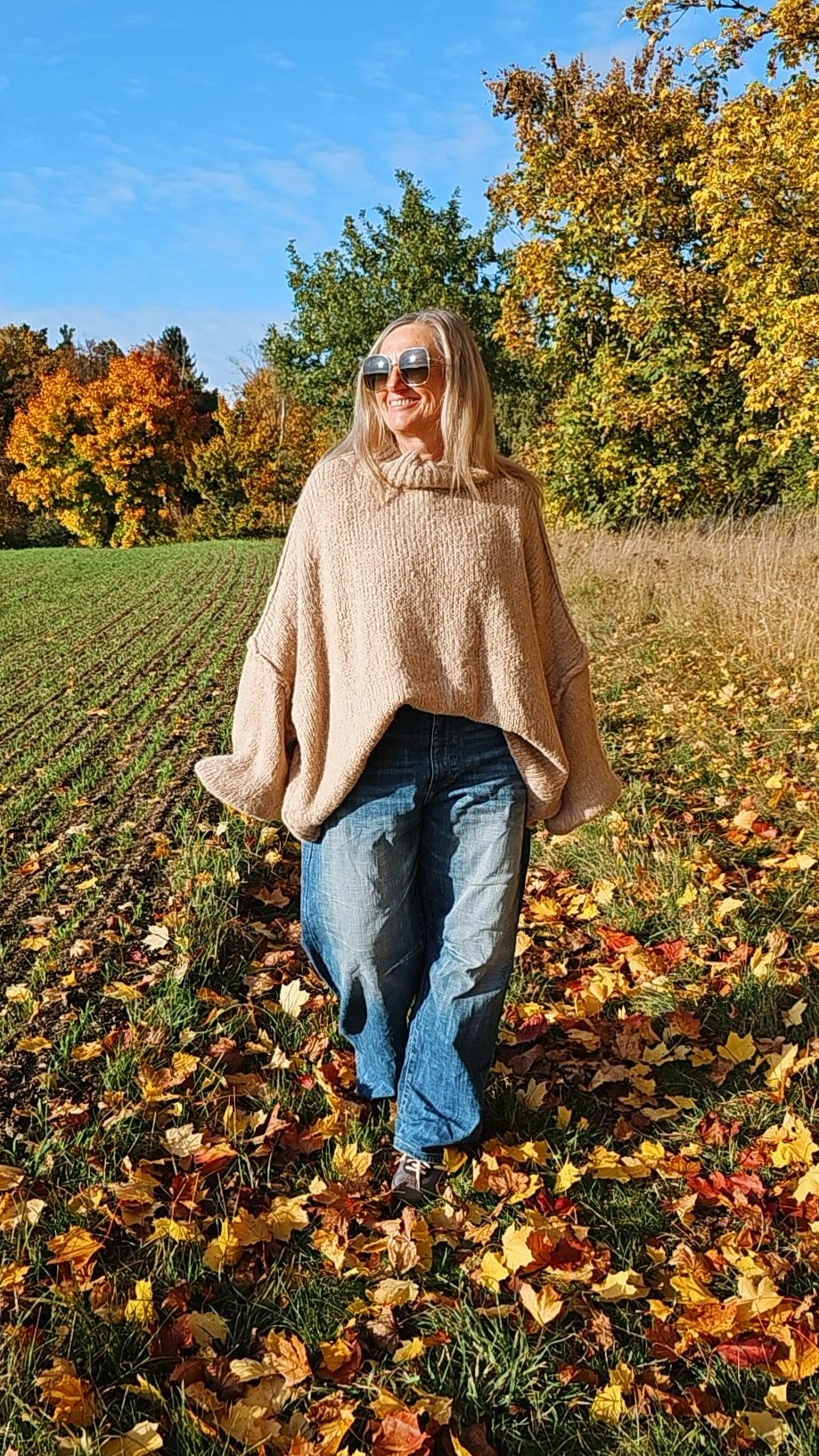 COZY KNIT SWEATER SCARLETT Made in Italy 34-48 OVERSIZE Pullover