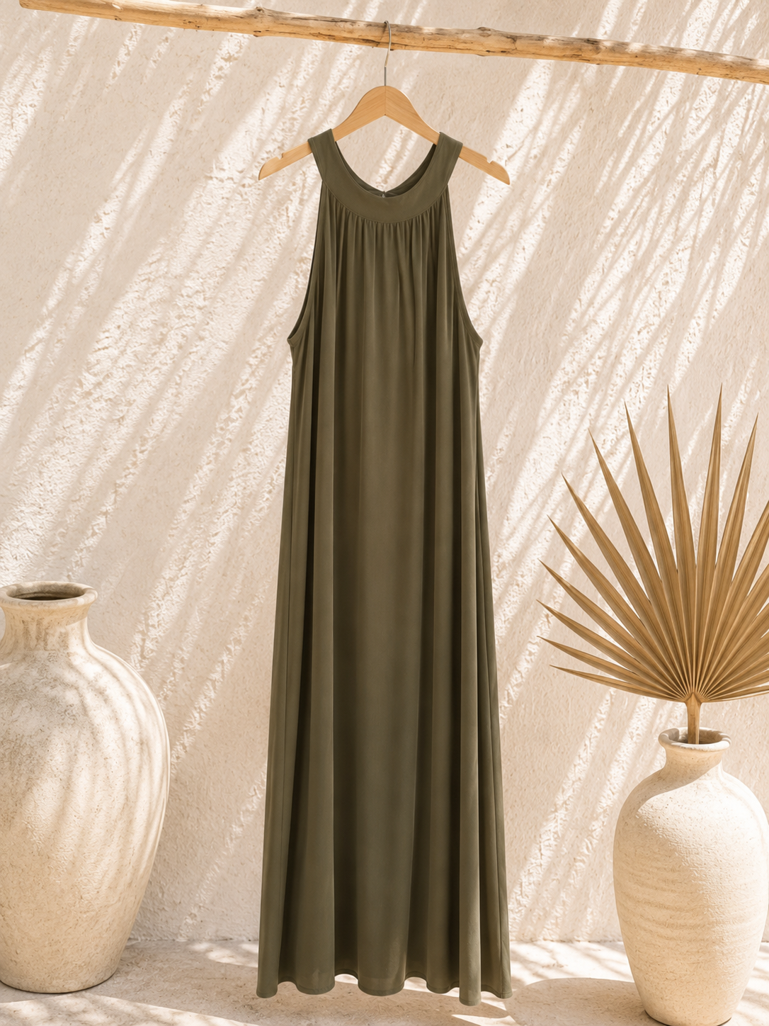 Kofferkleid Kleid „Amboseli“ lang – Dein stilvoller Begleiter für jeden Sommertag Made in Italy Gr 34-42